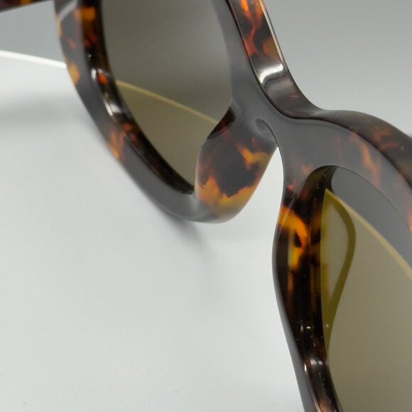 Prada Sunglasses SPR A13 VAU-01T Honey Brown Tortoise 54 23 145 Case Cloth - Picture 10 of 13